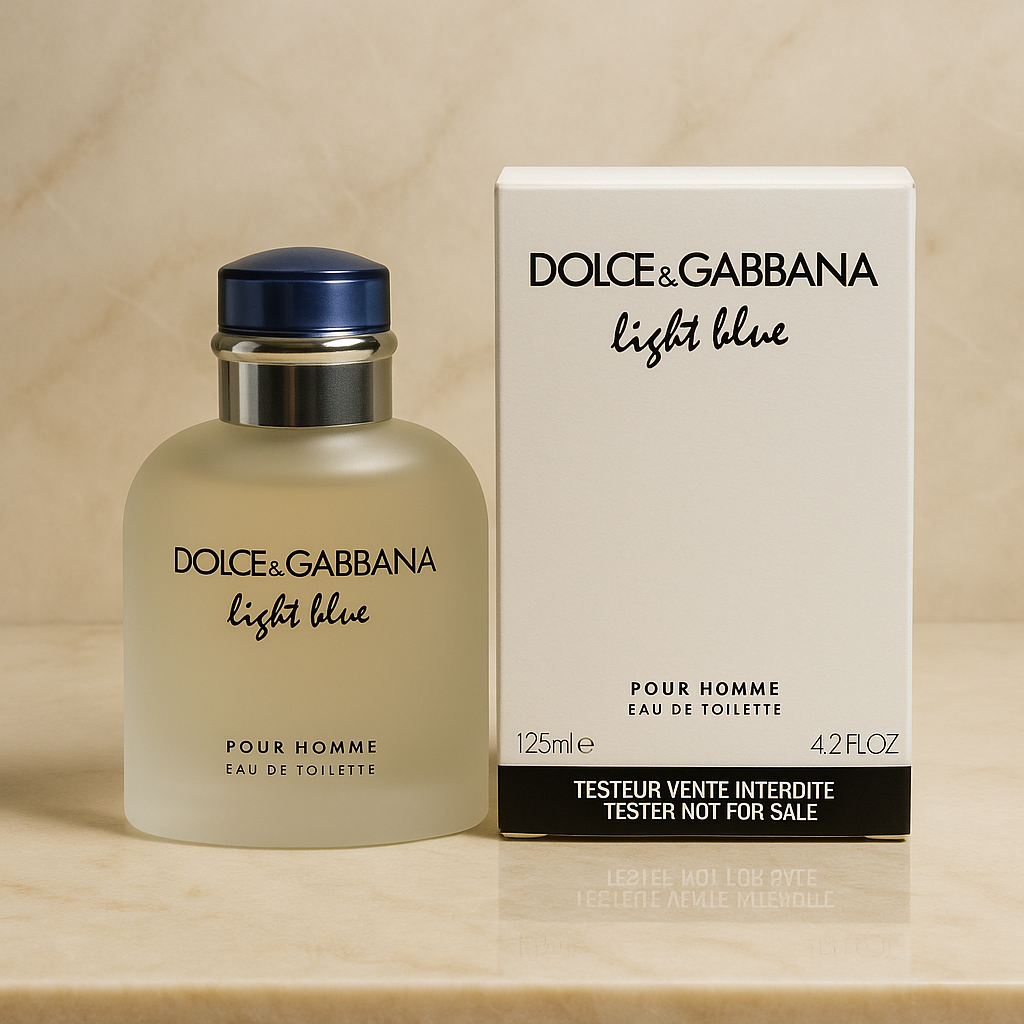 Tester: Dg light blue men 125ml