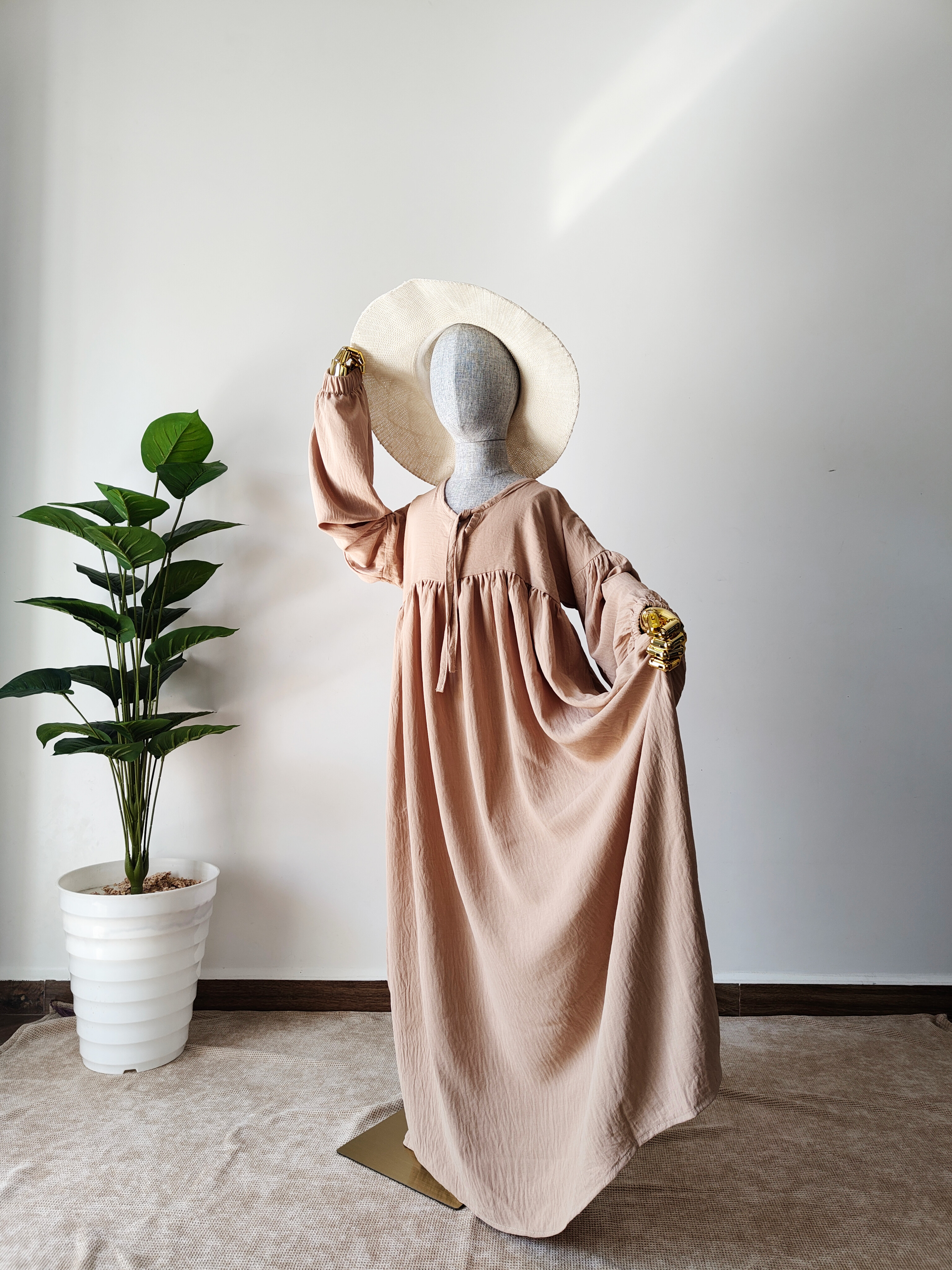 LINA - ( حجاب ) Abaya fille fluide et confortable