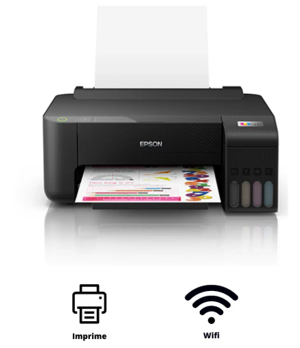 Impresora Epson L1250 Wifi Color Con Sistema De Tinta Continuo Fabrica Con La App Epson Smart Panel Copia Y Escanea – C11cj71301