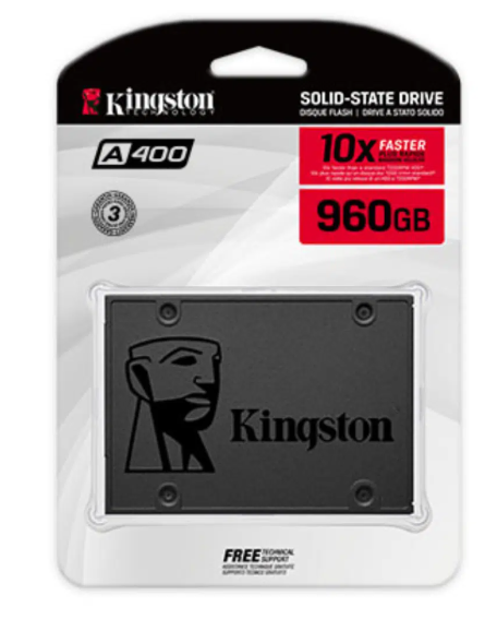 Disco Solido 960gb Kingston Sa400s37 2.5″ Sata 10x Faster