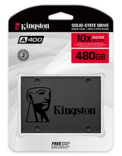 Disco Solido 480gb Kingston Sa400s37 2.5″ Sata 10x Faster