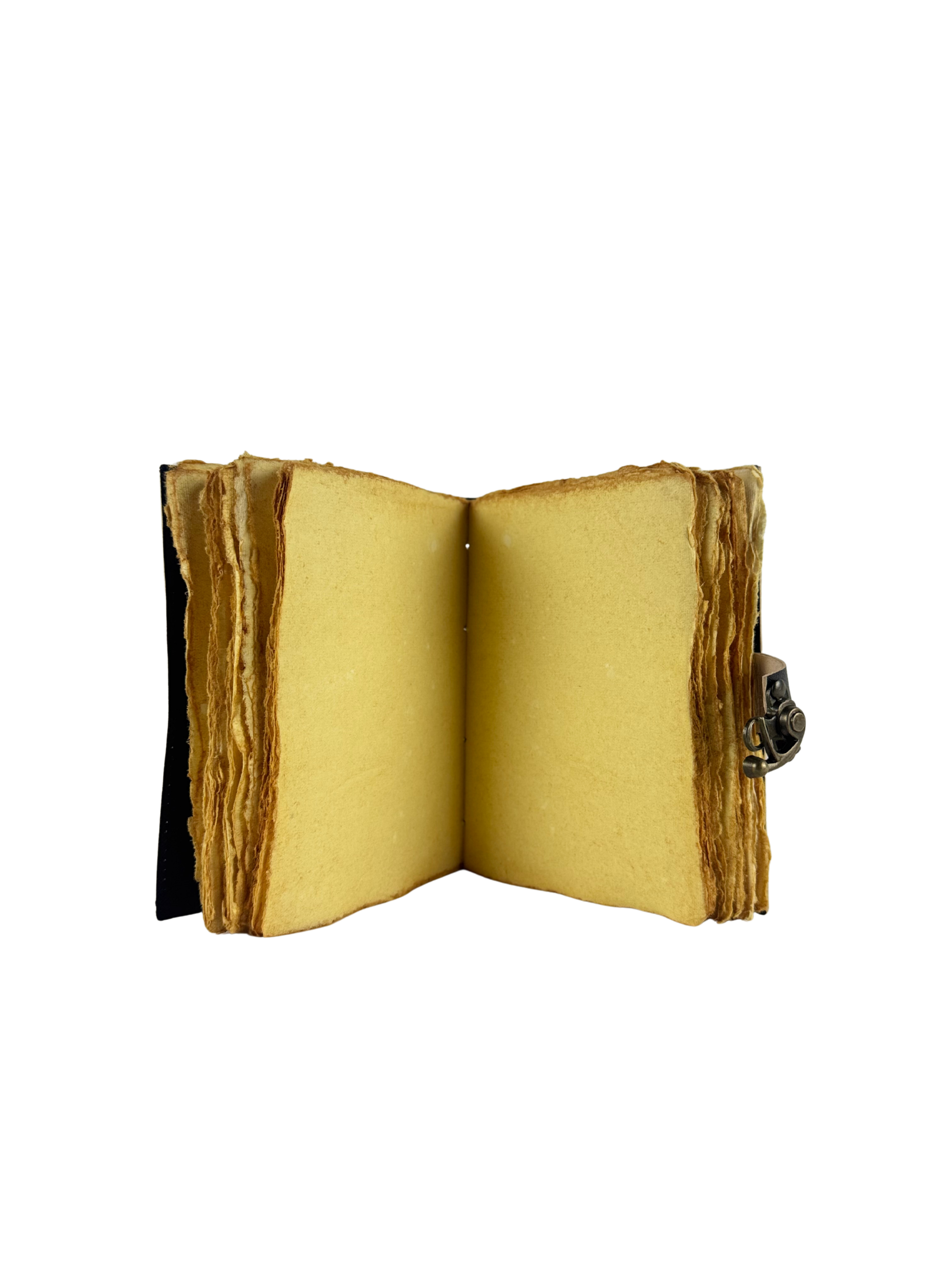 CARNET GRIMOIRE EN CUIR "DÉESSE GAIA COSMIQUE"