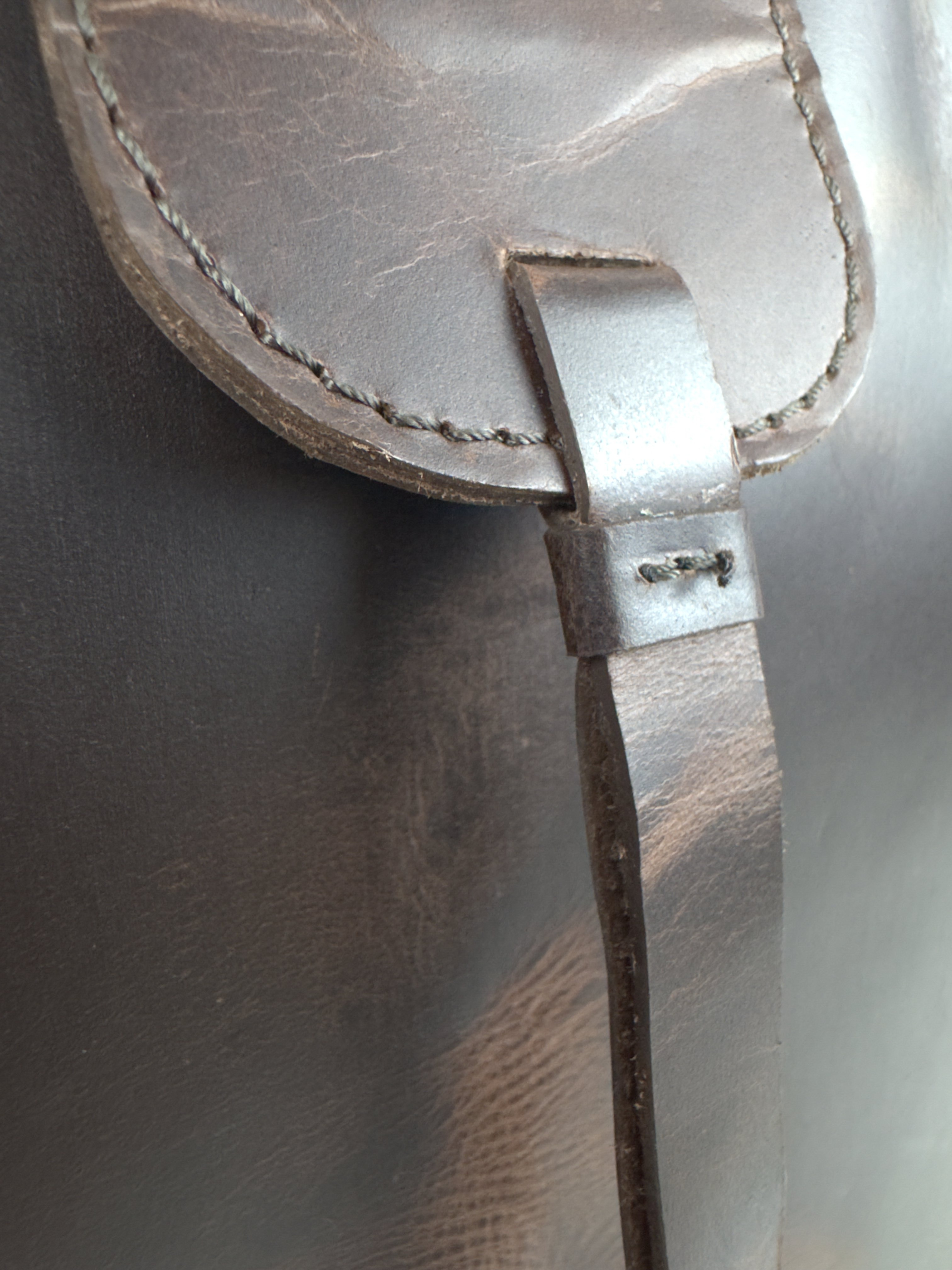 SAC CABAS EN CUIR DE BUFFLE