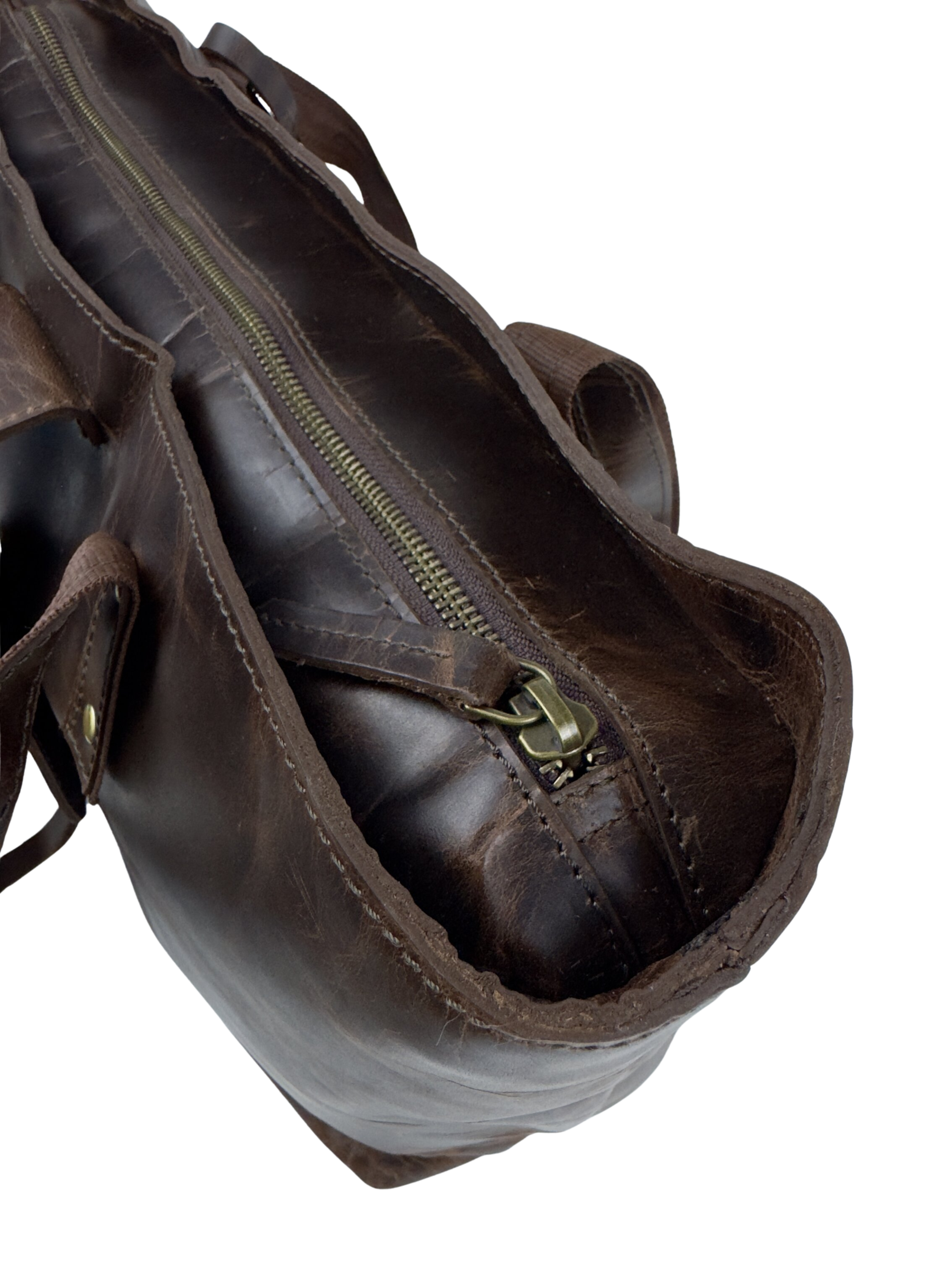 SAC CABAS EN CUIR DE BUFFLE