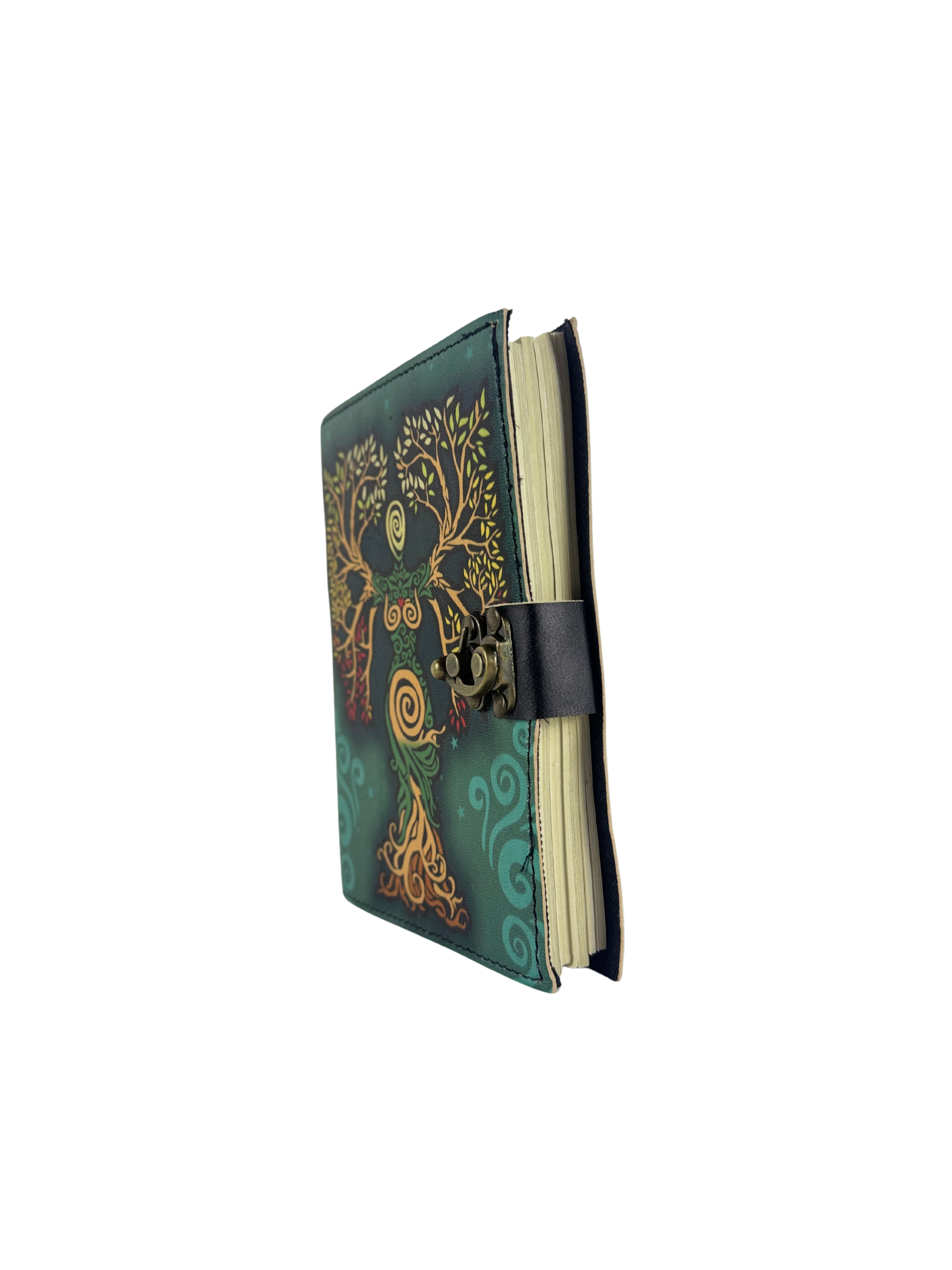 CARNET JOURNAL EN CUIR VÉRITABLE RUSTIQUE ET VICTOIRE