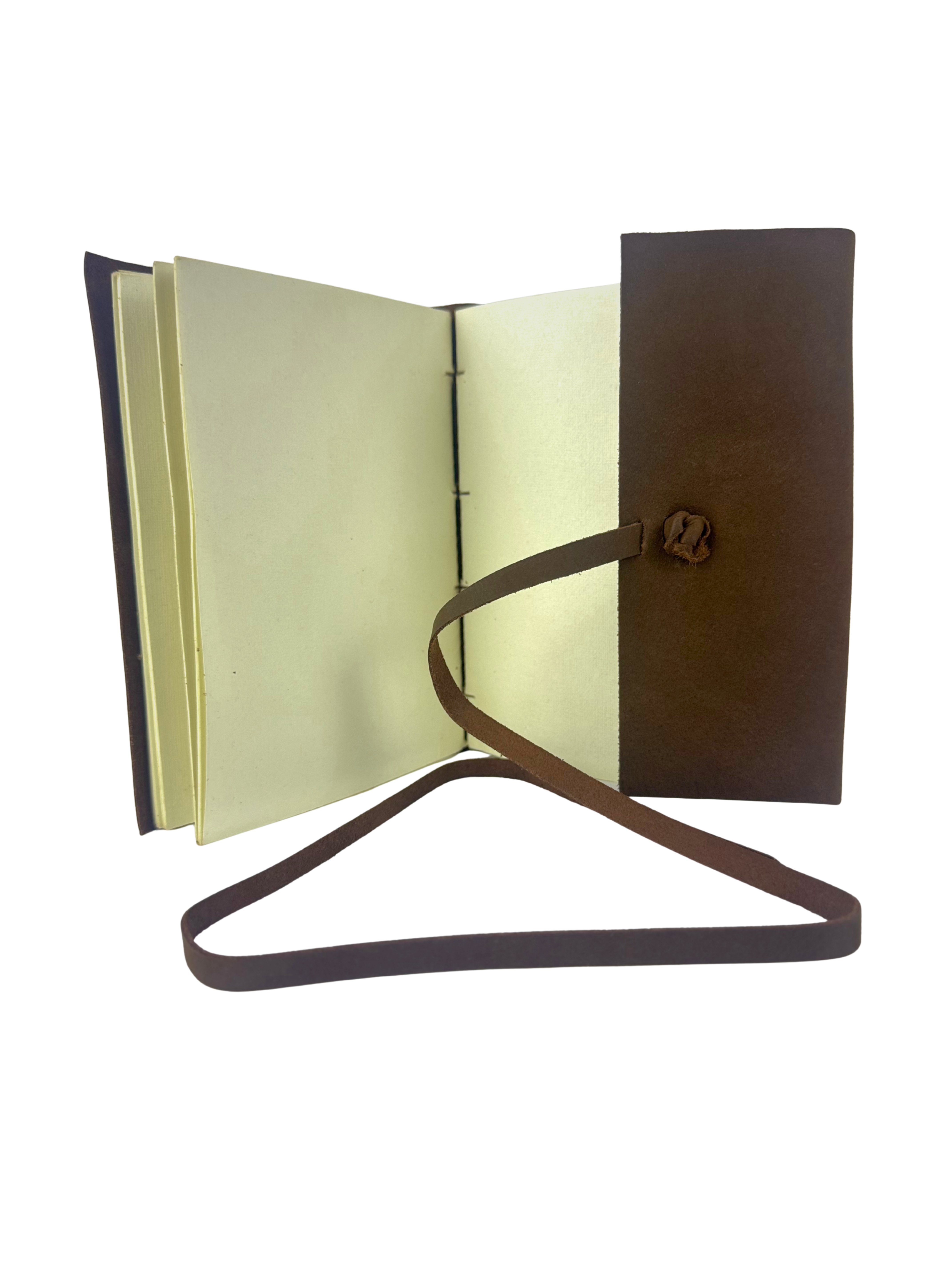 CARNET EN CUIR CHAMOIS