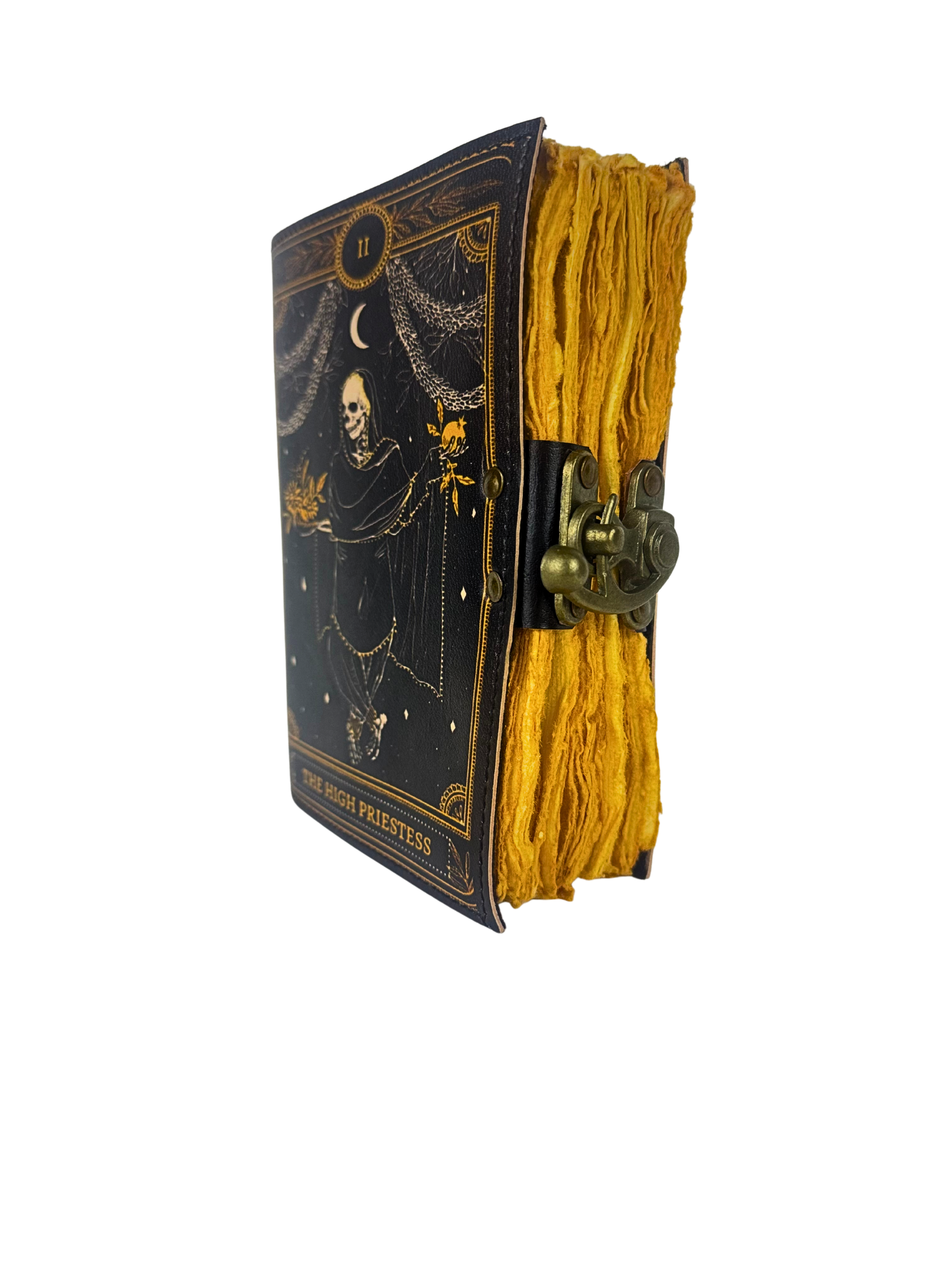 CARNET DE LA GRANDE PRÊTRESSE PAPIERS GRUNGE VIEILLIS