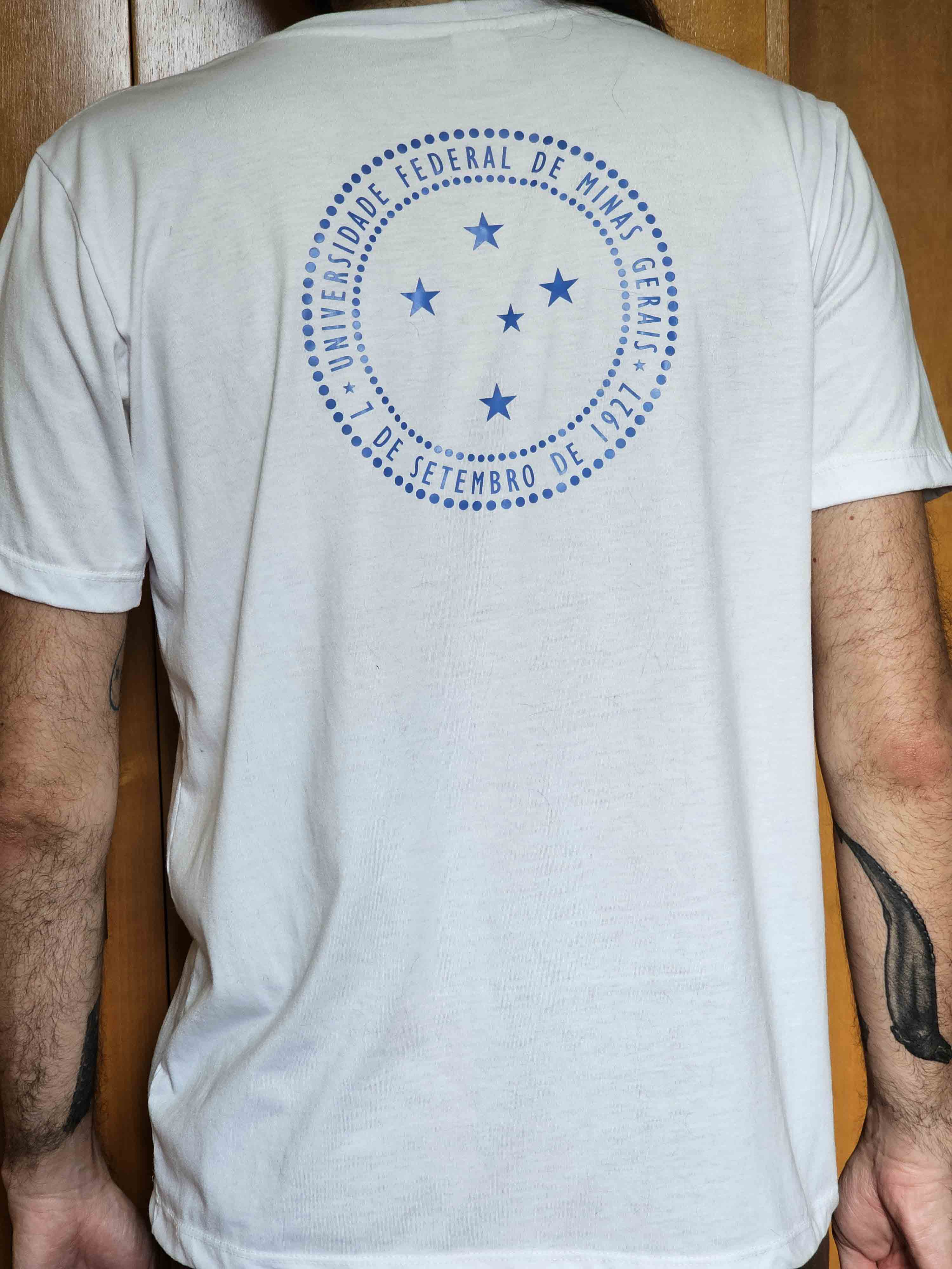 Camisa Branca Cruzeiro UFMG