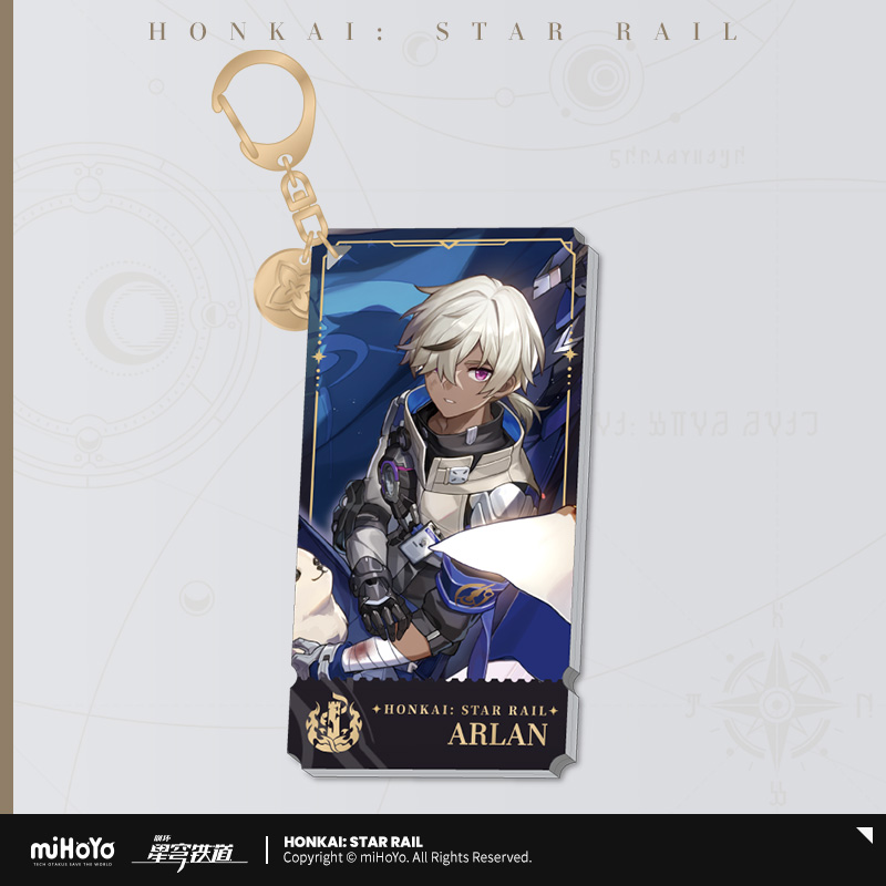 Destruction Series Acrylic Keychain