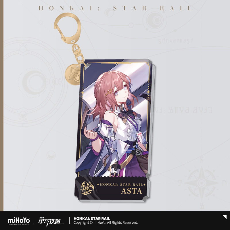 Harmony Series Acrylic Keychain