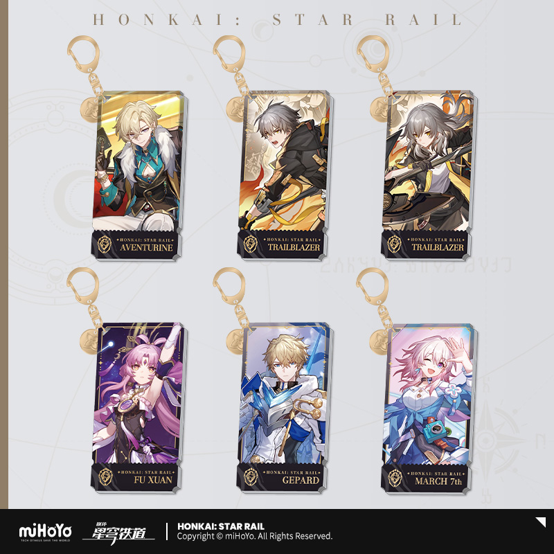 Preservation Series Acrylic Keychain
