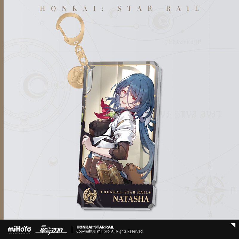 Abundance Series Acrylic Keychain