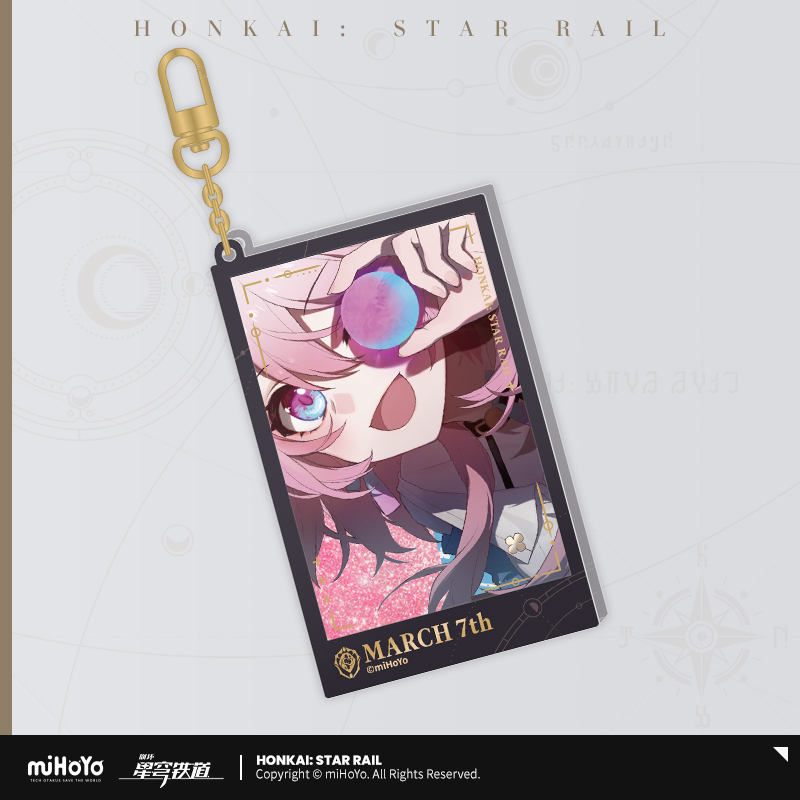 Countdown To Departure Series Acrylic Keychain