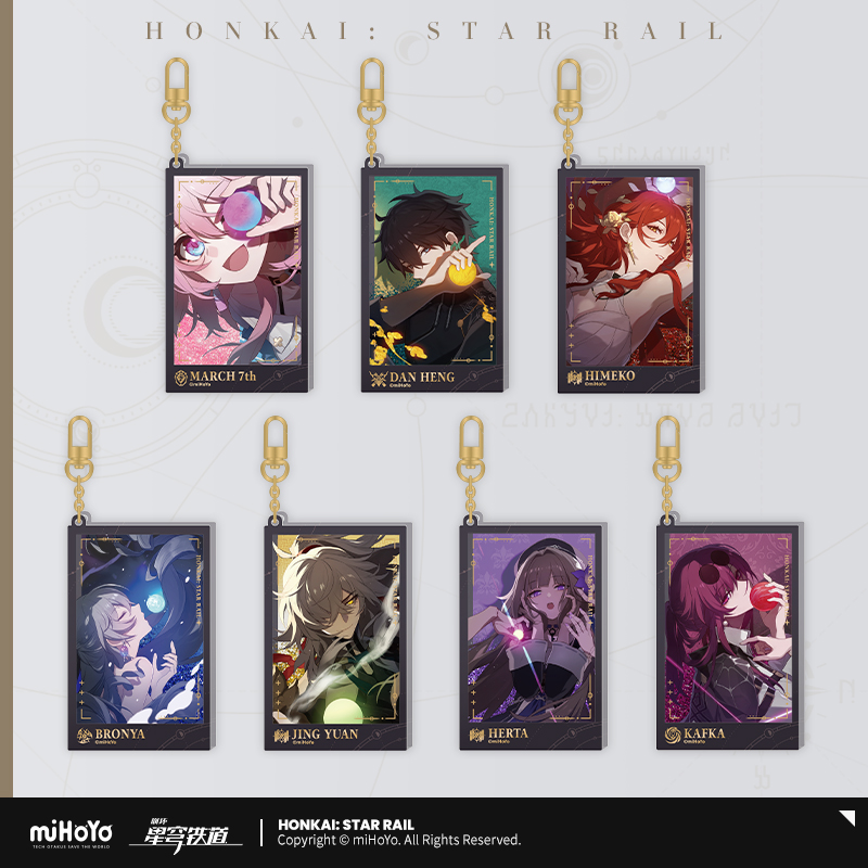Countdown To Departure Series Acrylic Keychain