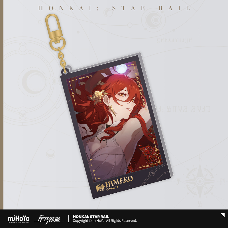 Countdown To Departure Series Acrylic Keychain