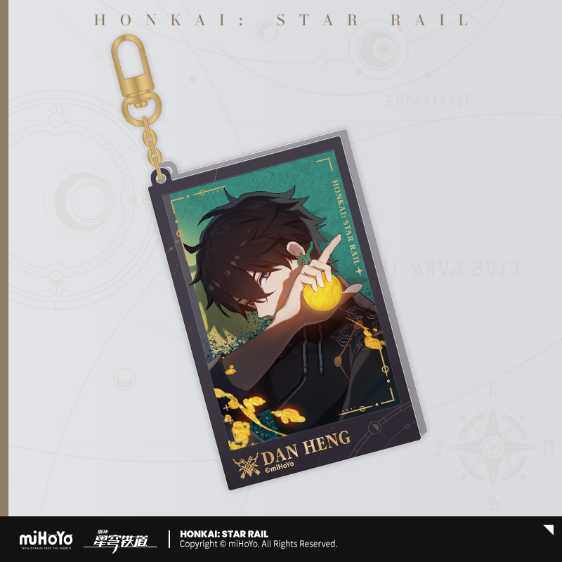 Countdown To Departure Series Acrylic Keychain