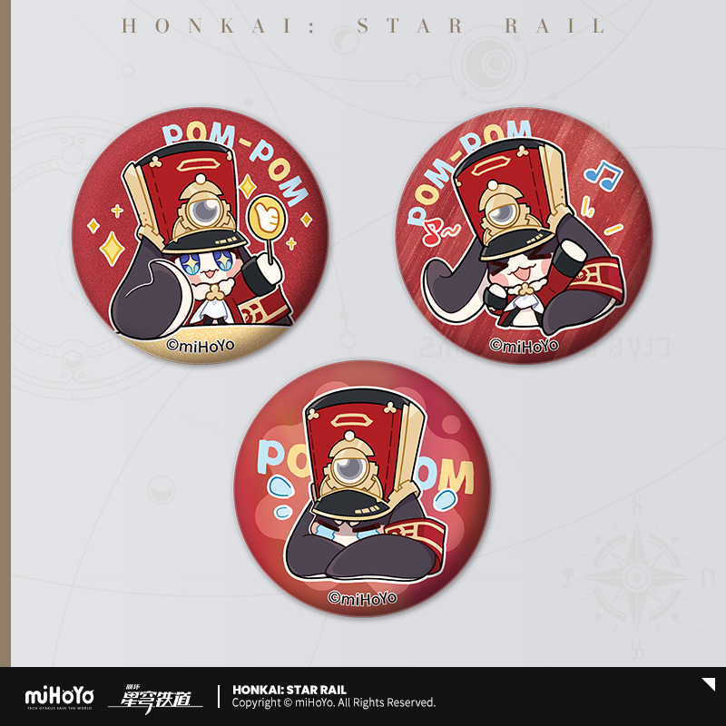 Exhibition Series Chibi Badge Set