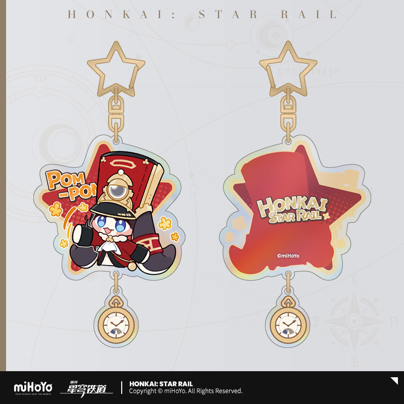 Exhibition Series Chibi Acrylic Keychain