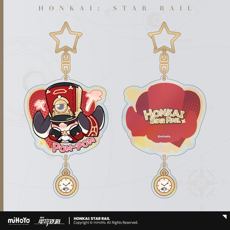 Exhibition Series Chibi Acrylic Keychain