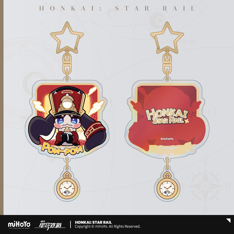 Exhibition Series Chibi Acrylic Keychain