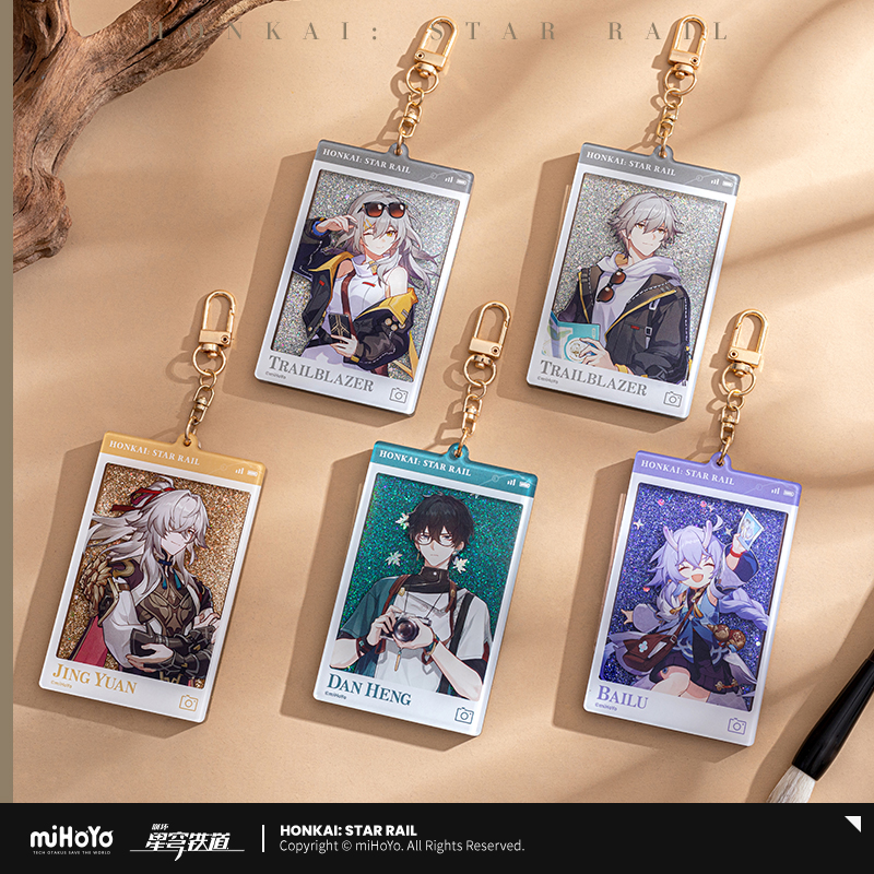 Train Journey Series Acrylic Keychain