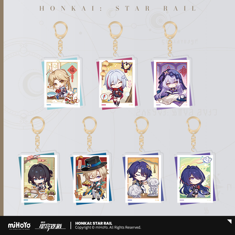 Lunar New Year Series Chibi Acrylic Keychain