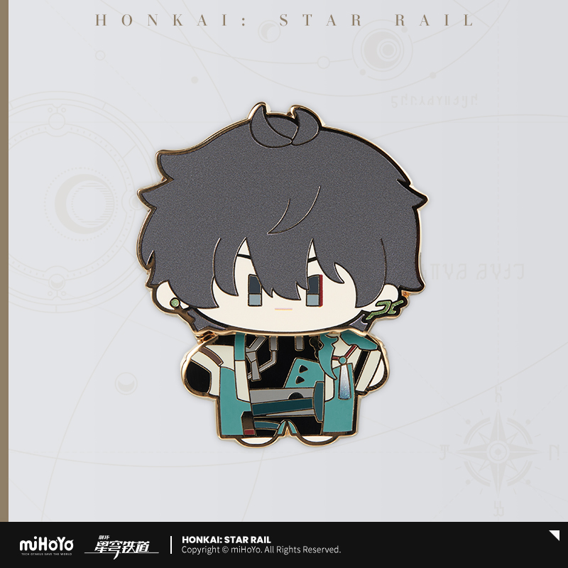 Chibi Series Enamel Pin