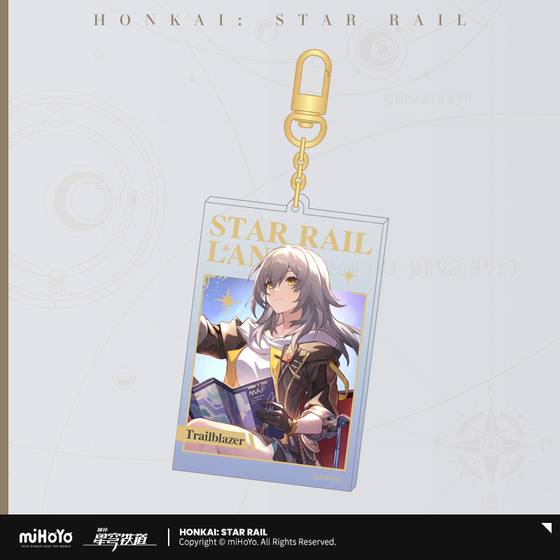 Star Rail Land Series Acrylic Keychain