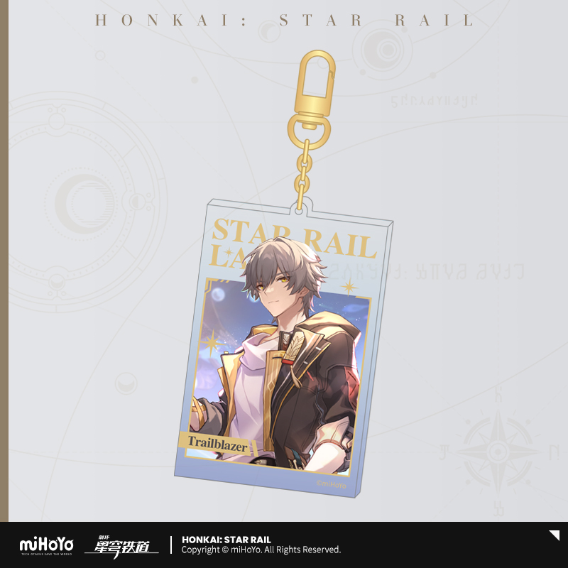 Star Rail Land Series Acrylic Keychain