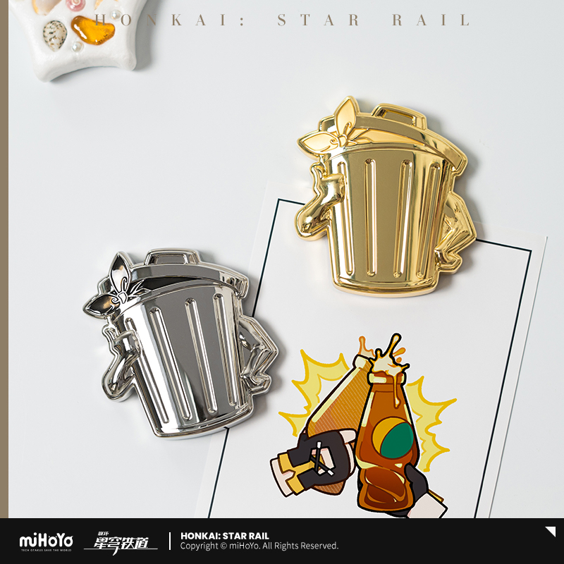 Lordly Trashcan Series Magnet