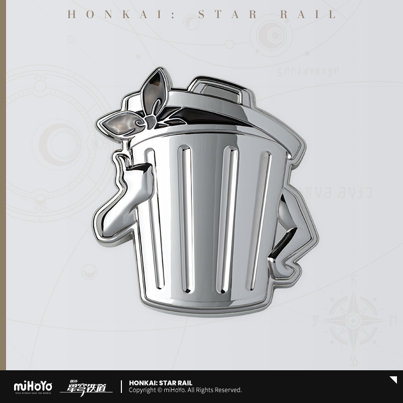 Lordly Trashcan Series Magnet
