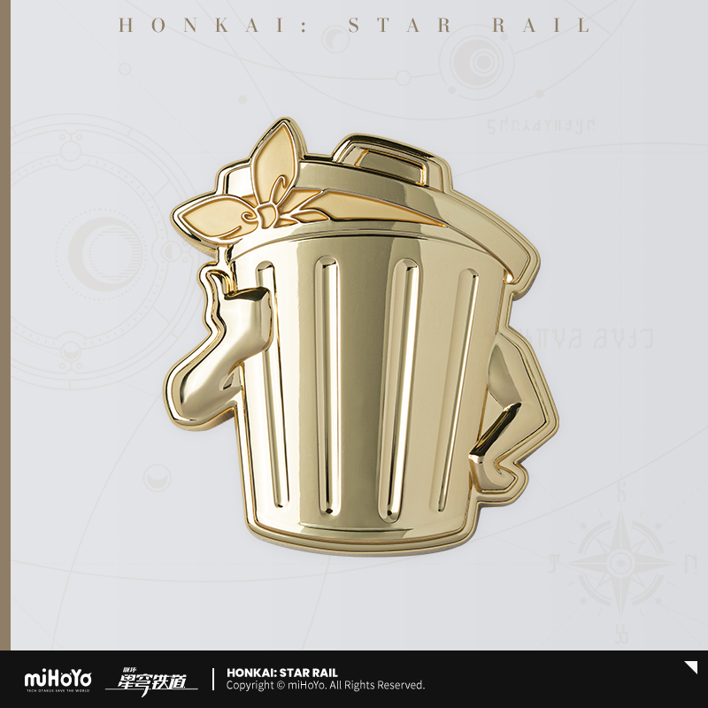 Lordly Trashcan Series Magnet