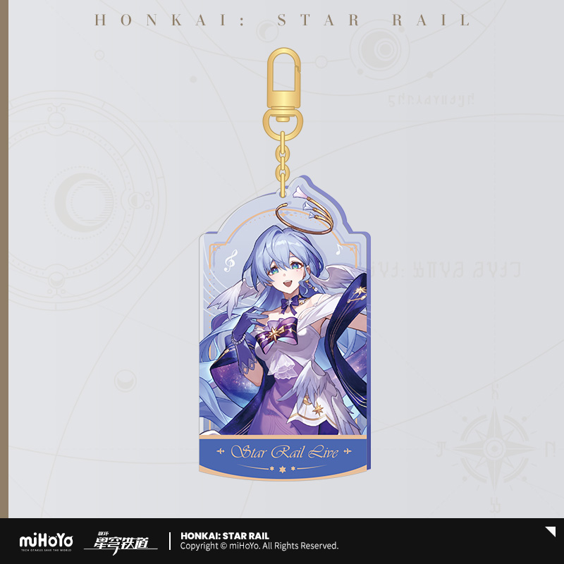 Star Rail LIVE Series Acrylic Keychain
