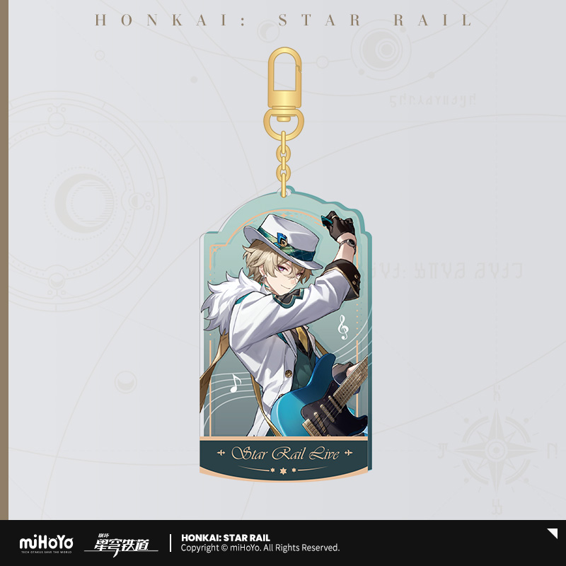 Star Rail LIVE Series Acrylic Keychain