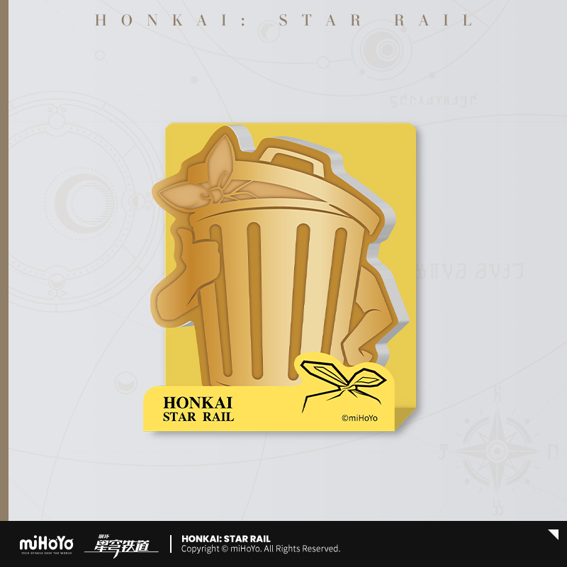 Lordly Trashcan Series Sticky Notes