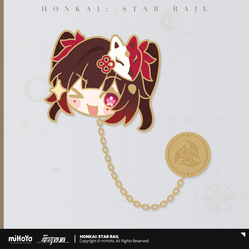 Exhibition Series Chibi Metal Badge