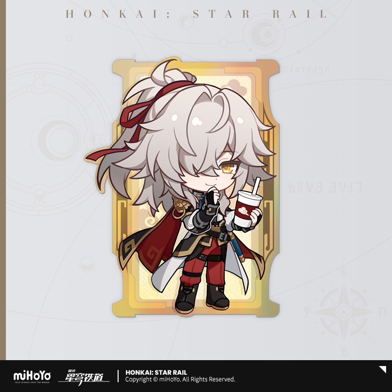 Train Journey Series Chibi Holographic Card