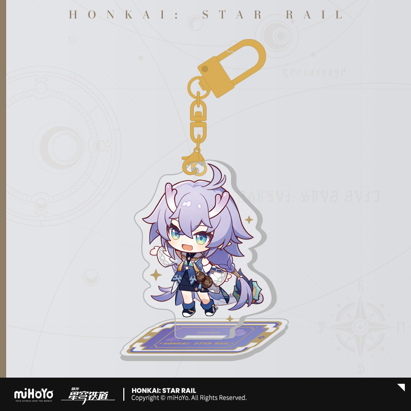 Train Journey Series Chibi Acrylic Pendant