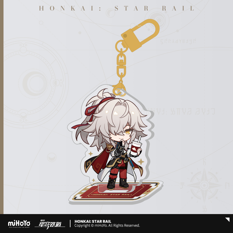 Train Journey Series Chibi Acrylic Pendant