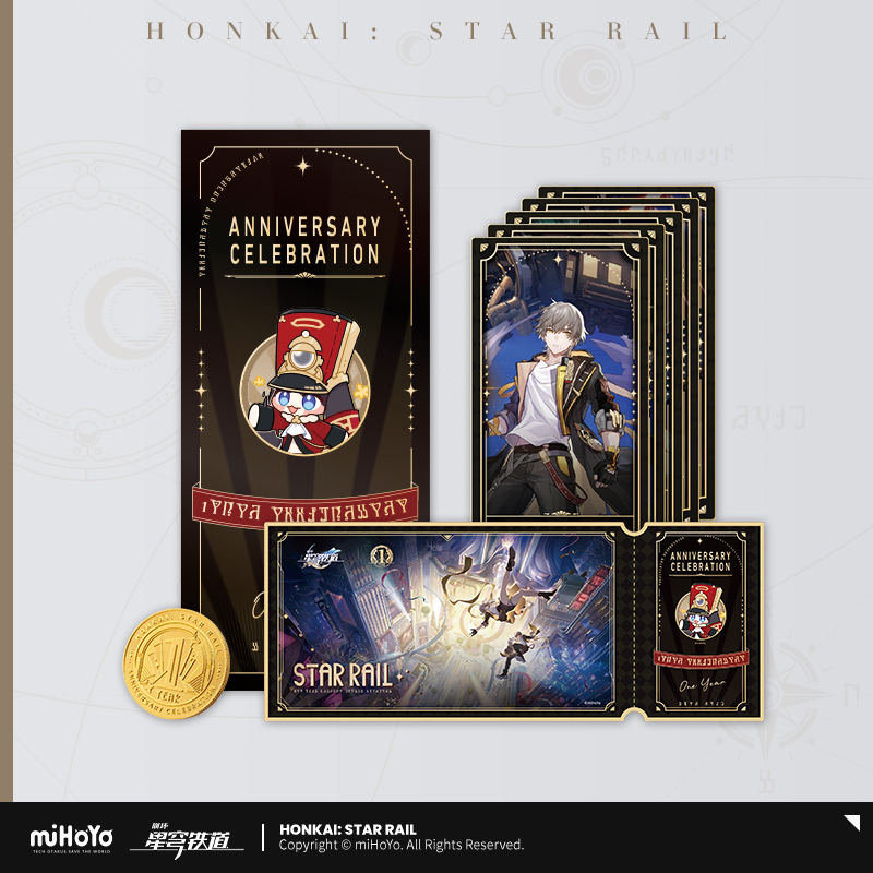1st Anniversary Commemorative Collectible Card Set