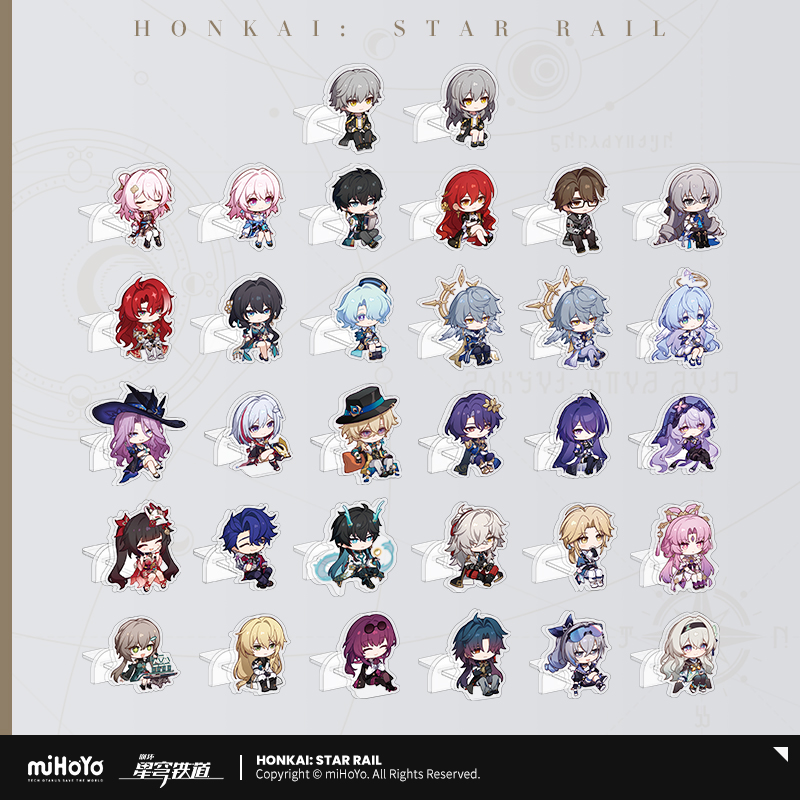 Owlbert's Lounge Series Chibi Acrylic Stand