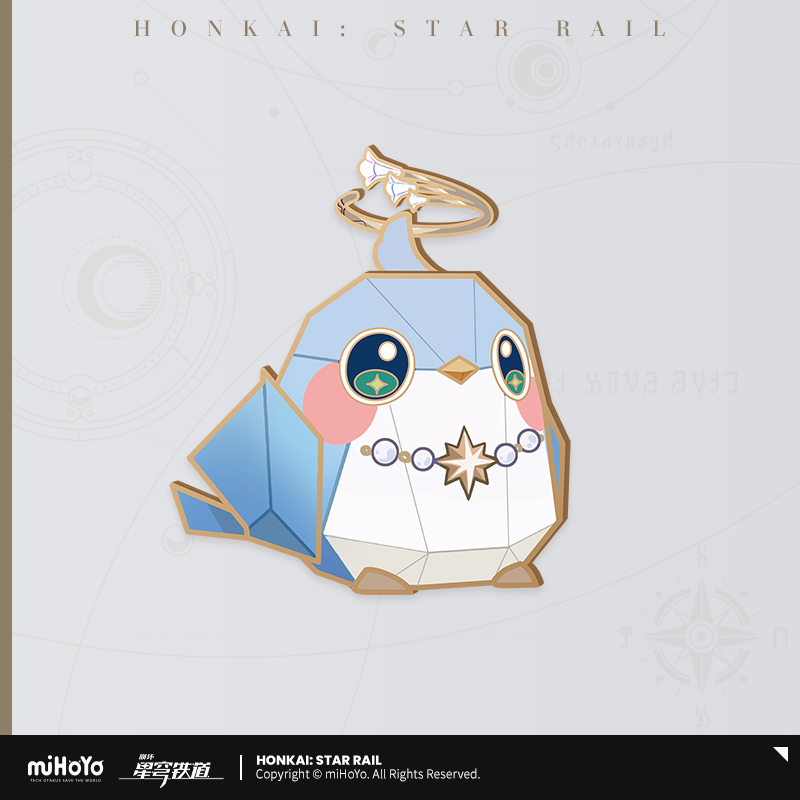 Owlbert's Lounge Series Chibi Metal Badge