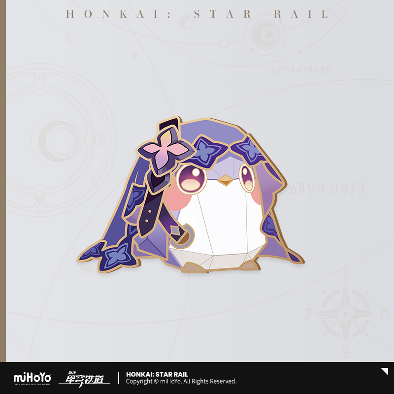 Owlbert's Lounge Series Chibi Metal Badge