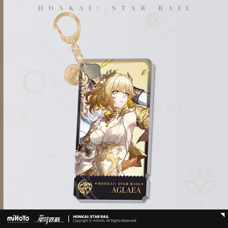 Remembrance Series Acrylic Keychain