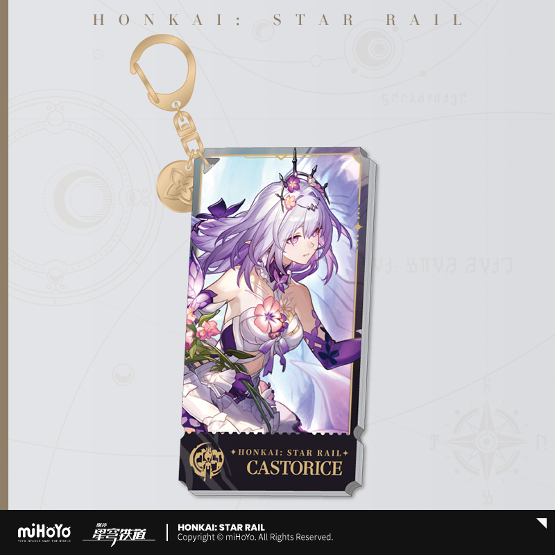 Remembrance Series Acrylic Keychain