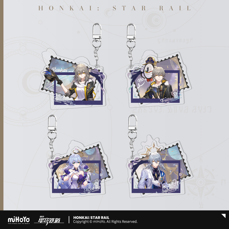 Fall Seasonal Series Acrylic Keychain