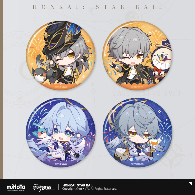 Fall Seasonal Series Chibi Badge