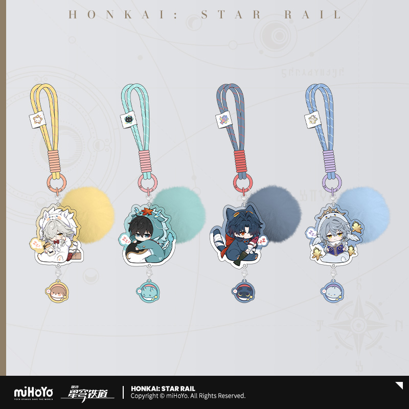Boys' Dorm Series Chibi Acrylic Keychain
