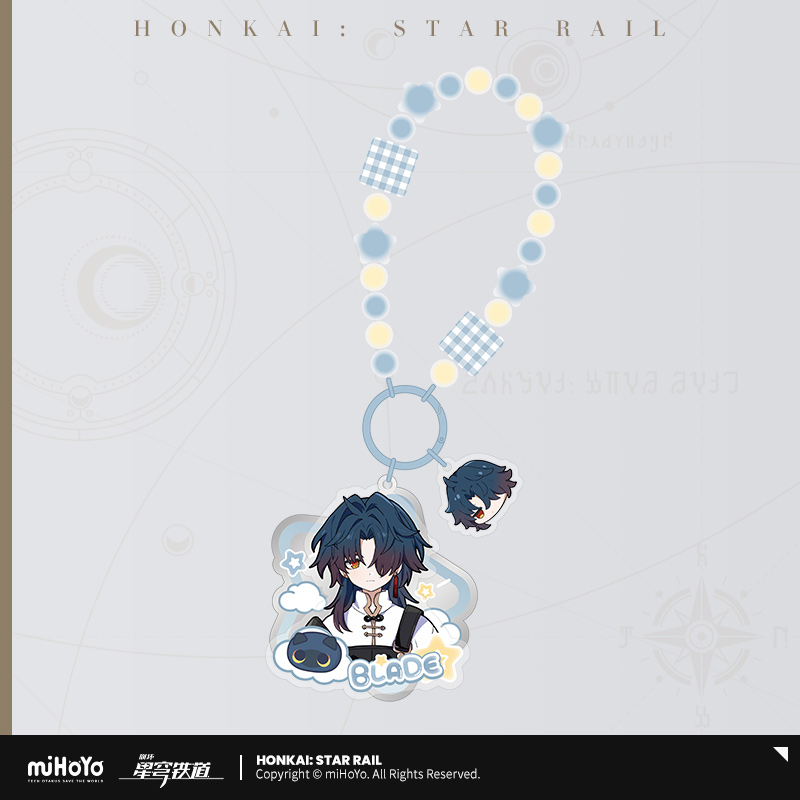 Boys' Dorm Series Acrylic Keychain
