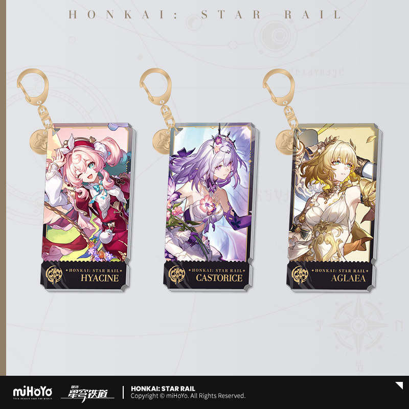 Remembrance Series Acrylic Keychain